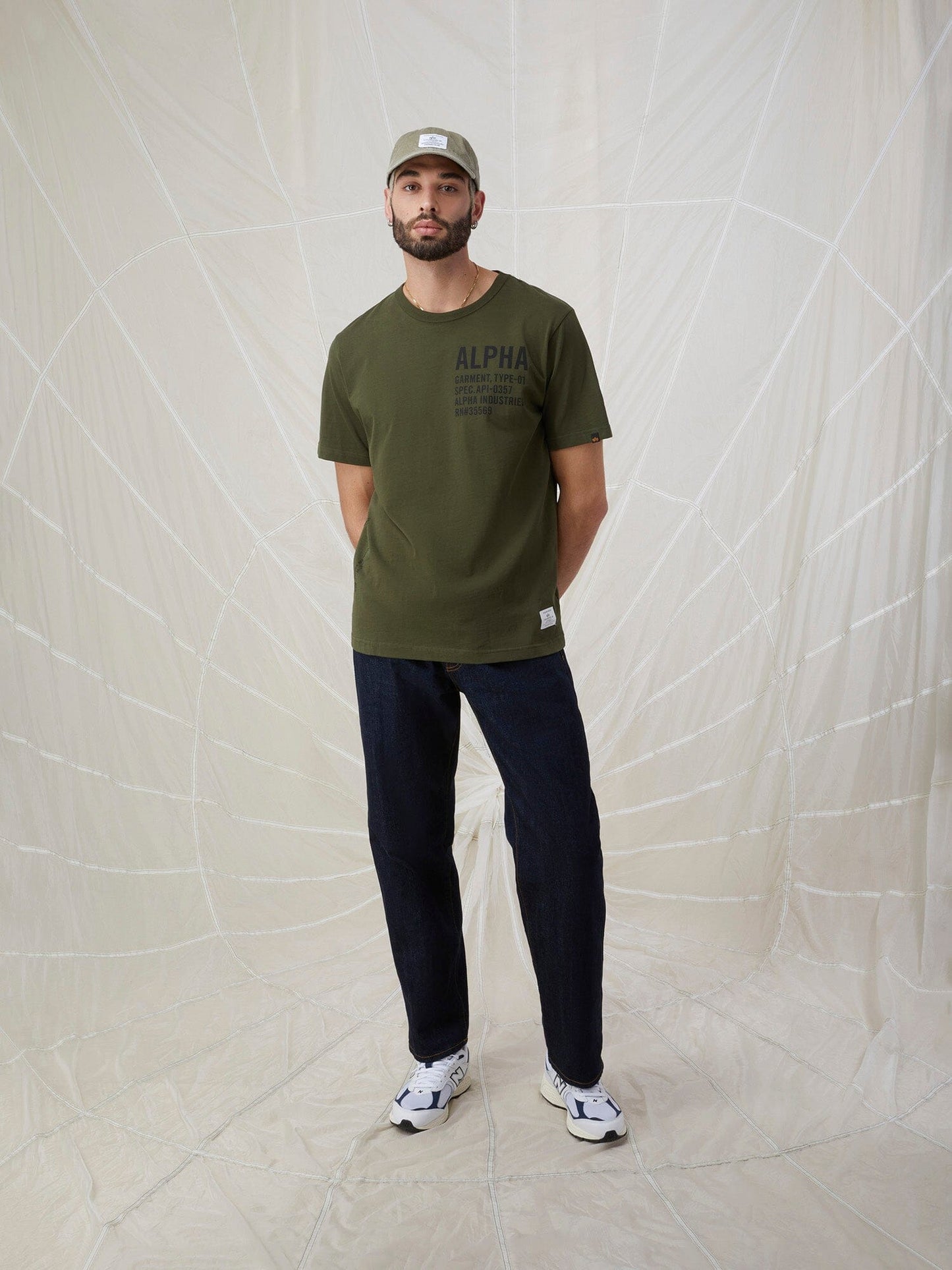 ALPHA GRAPHIC TEE TOP Alpha Industries 