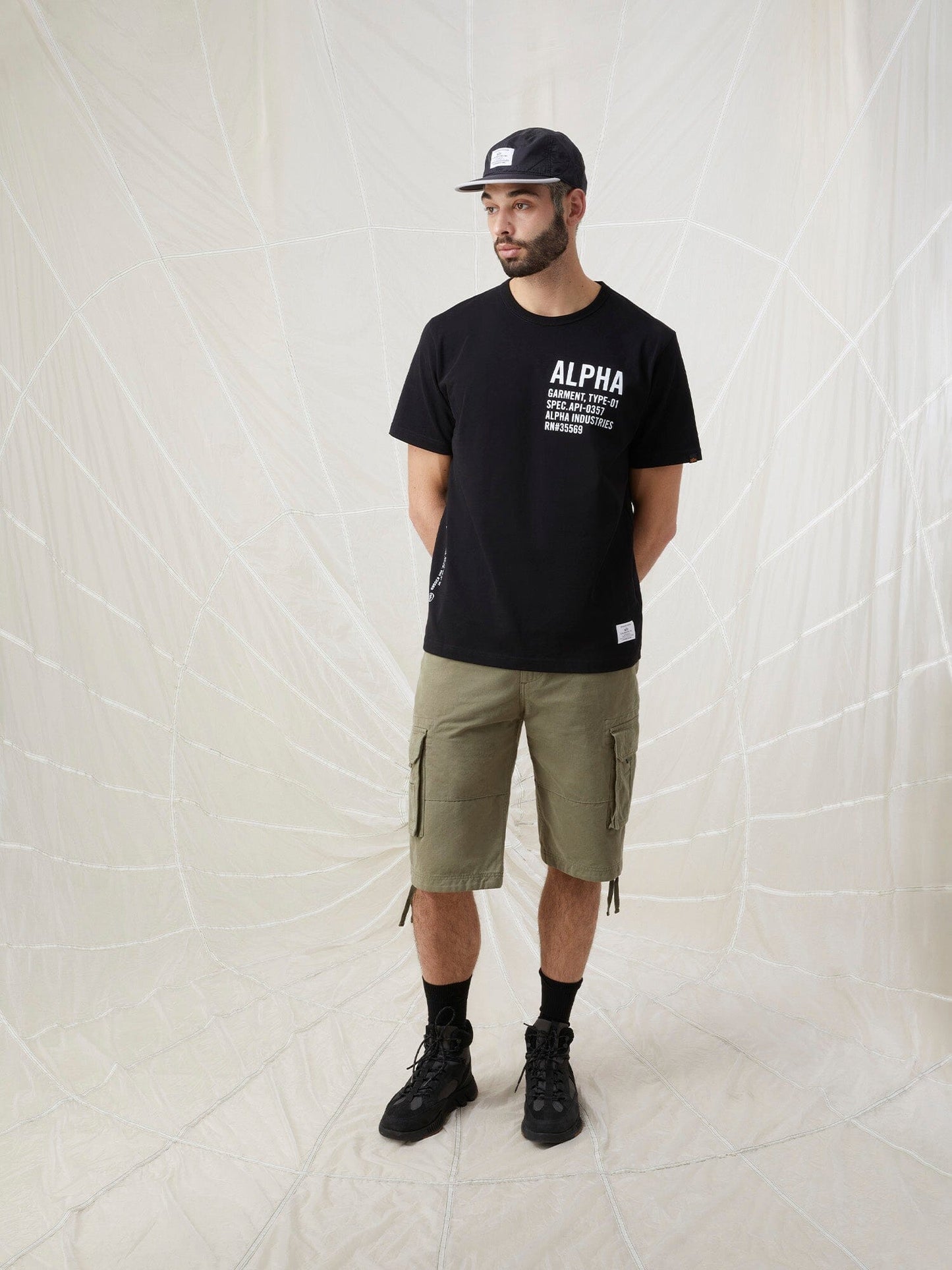 ALPHA GRAPHIC TEE TOP Alpha Industries 