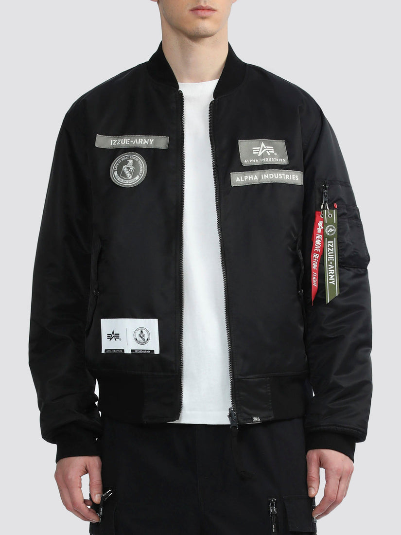 IZZUE MA-1 BOMBER JACKET OLIVE | Alpha Industries