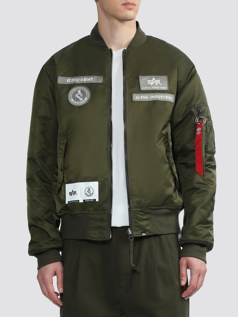 ALPHA X IZZUE MA-1 BOMBER JACKET OUTERWEAR Alpha Industries, Inc. 