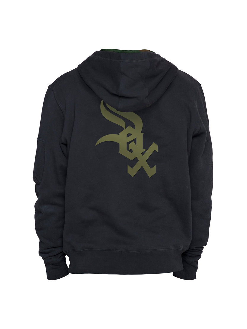 ALPHA X NEW ERA WHITE SOX HOODIE TOP Alpha Industries, Inc. 