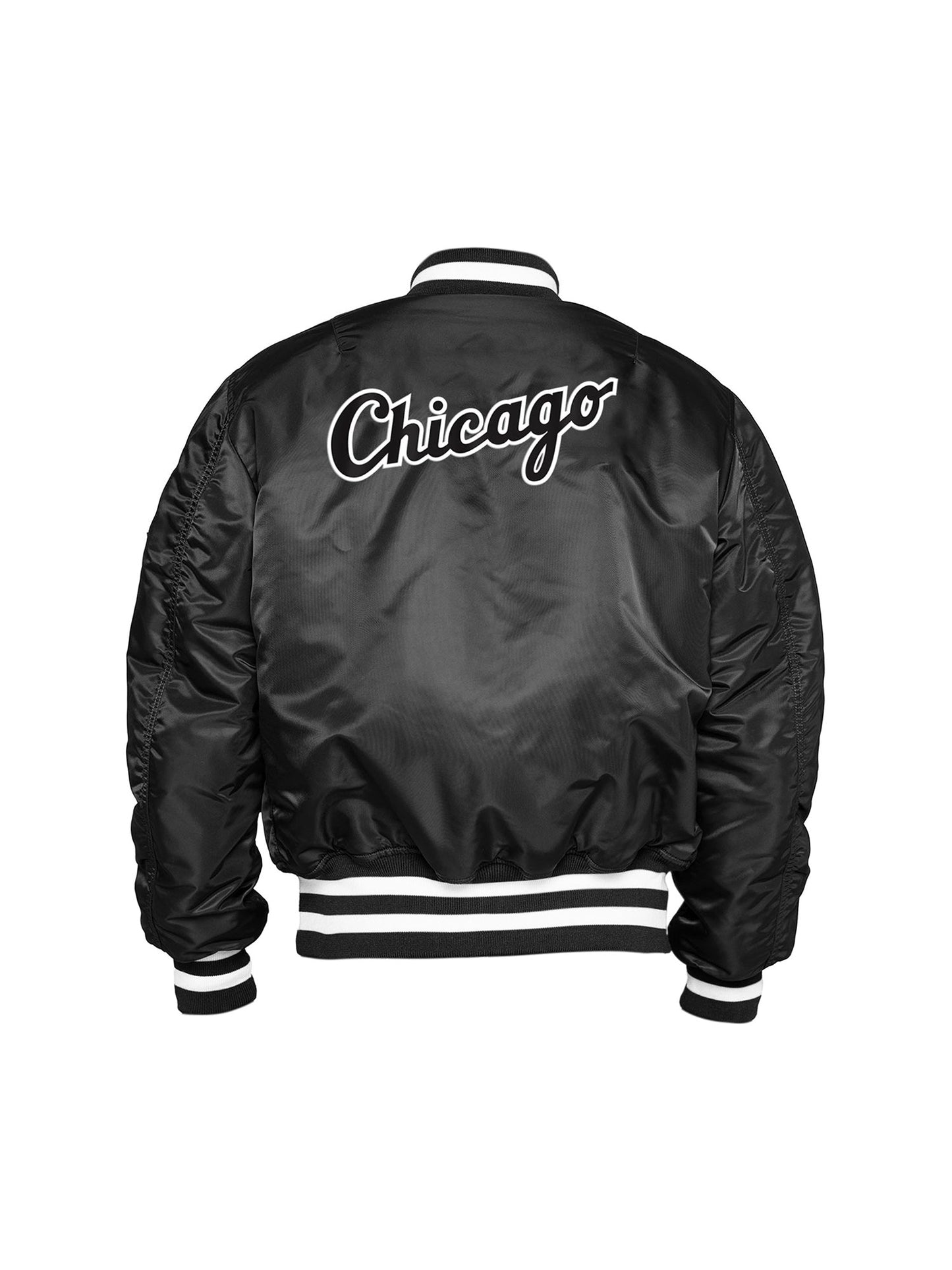 ALPHA X NEW ERA WHITE SOX MA-1 M BOMBER JACKET OUTERWEAR Alpha Industries, Inc. 