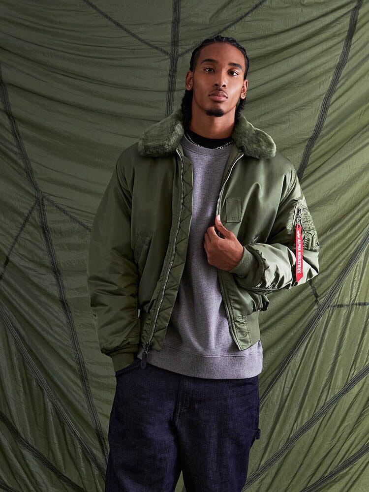 B-15 MOD BOMBER JACKET OUTERWEAR Alpha Industries 