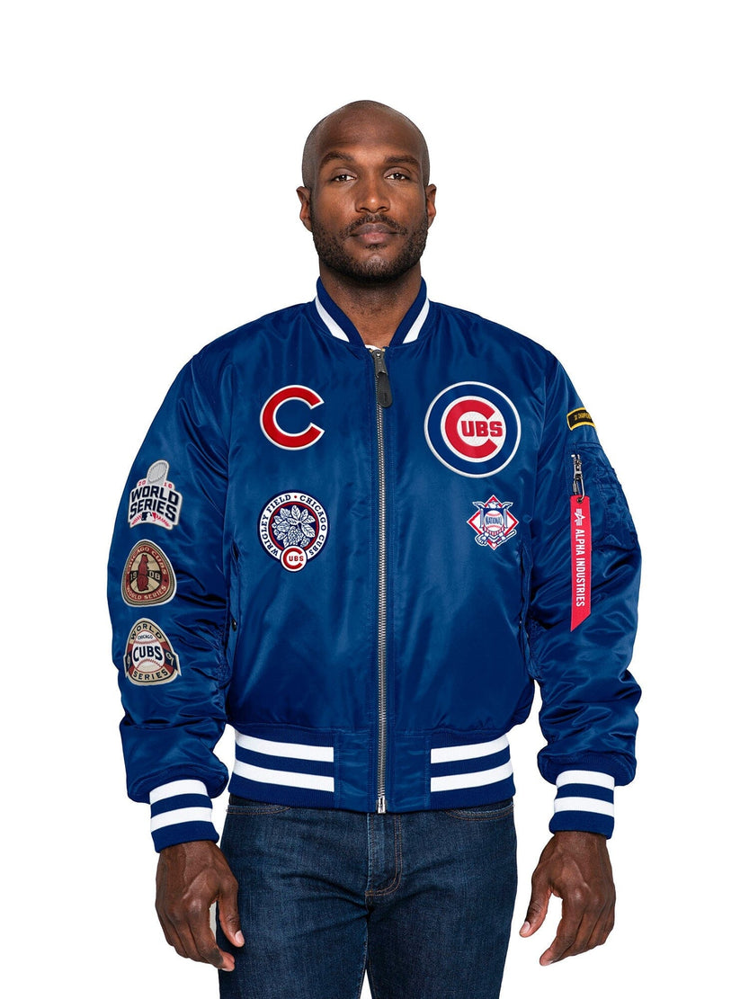 CHICAGO CUBS X ALPHA X NEW ERA MA-1 BOMBER JACKET OUTERWEAR Alpha Industries 