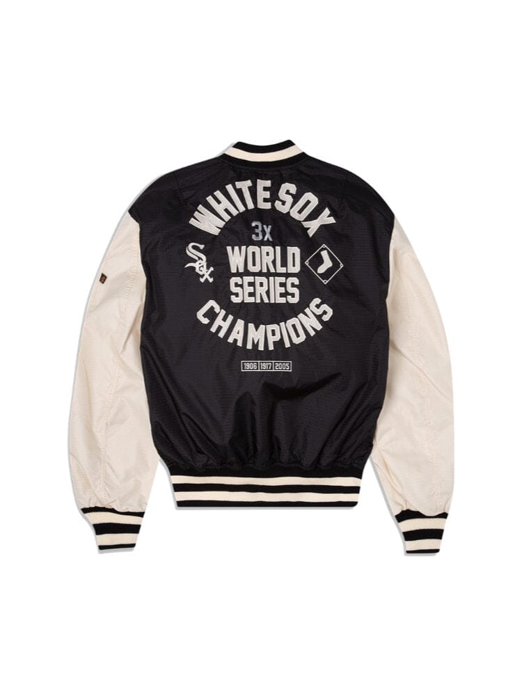 CHICAGO WHITE SOX X ALPHA X NEW ERA L-2B BOMBER JACKET OUTERWEAR Alpha Industries 