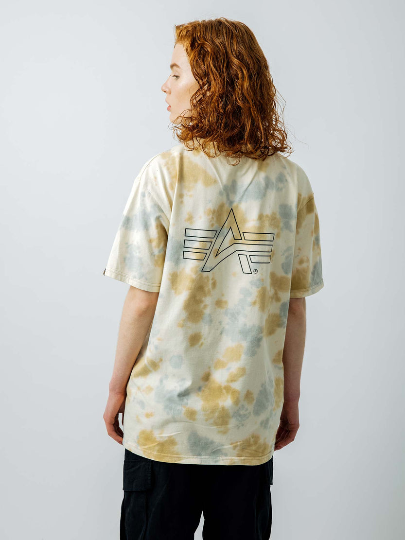 GRAMICCI X ALPHA COTTON CAMO TIE DYE TEE TOP Alpha Industries, Inc. 