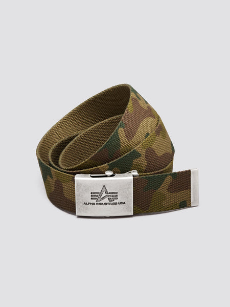 HEAVY DUTY BELT ACCESSORY Alpha Industries, Inc. WOODLAND CAMO O/S 