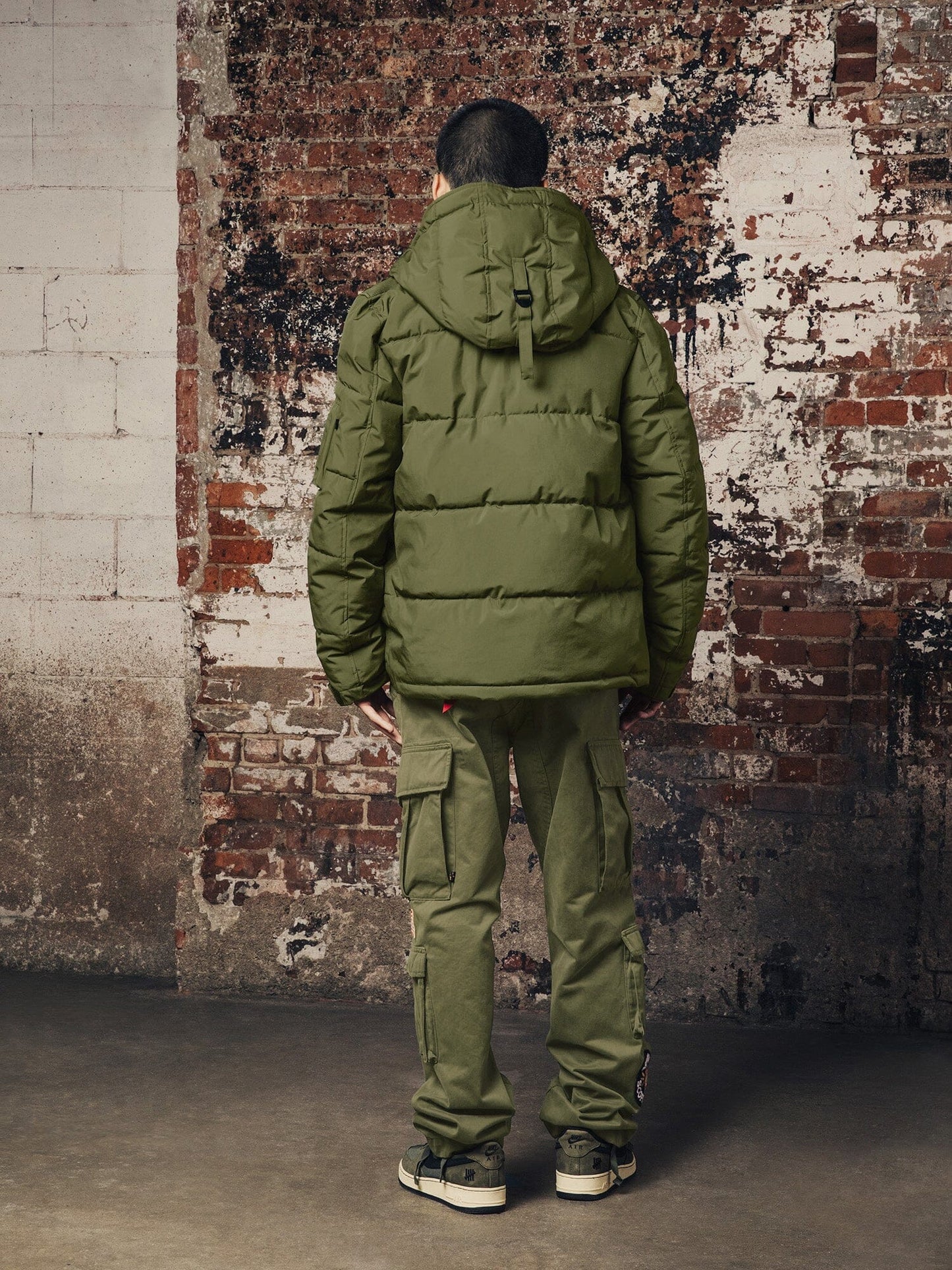 HOODED PUFFER JACKET OUTERWEAR Alpha Industries 