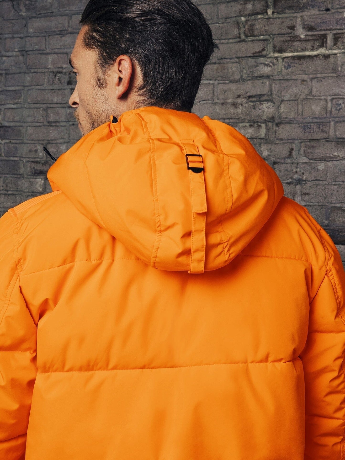 HOODED PUFFER JACKET OUTERWEAR Alpha Industries 