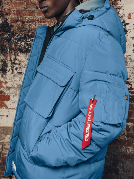 HOODED PUFFER JACKET OUTERWEAR Alpha Industries 