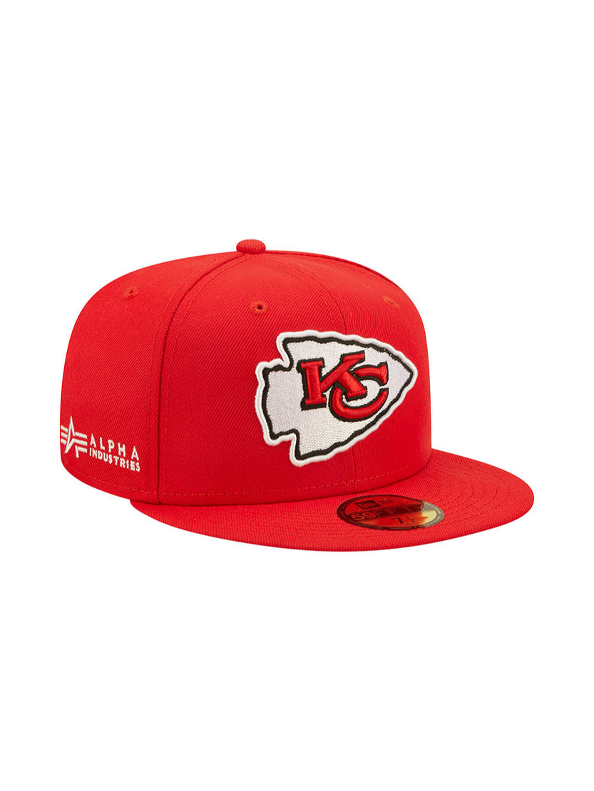 KANSAS CITY CHIEFS X ALPHA X NEW ERA 59FIFTY FITTED CAP ACCESSORY Alpha Industries 