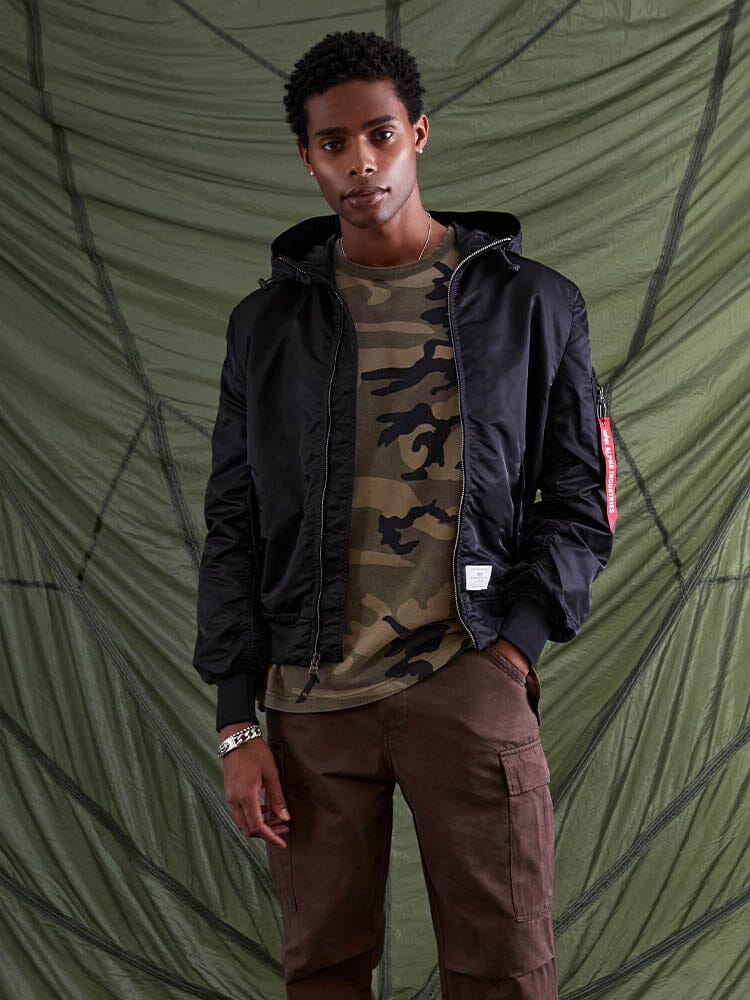 L-2B HOODED GEN II BOMBER JACKET OUTERWEAR Alpha Industries, Inc. 