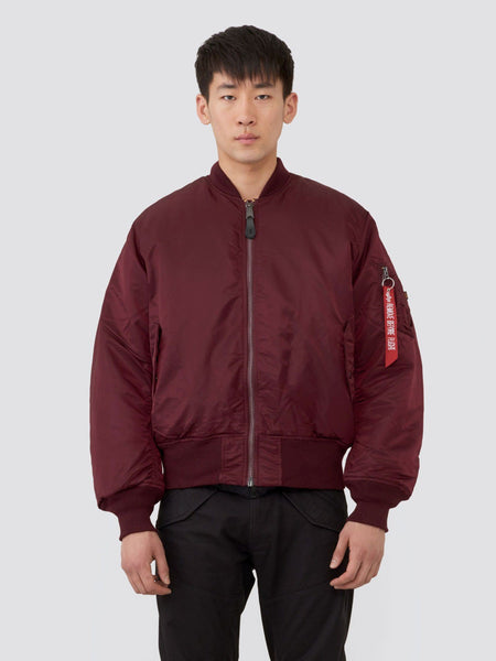 MA-1 BOMBER JACKET (SEASONAL) SALE Alpha Industries MAROON XS 