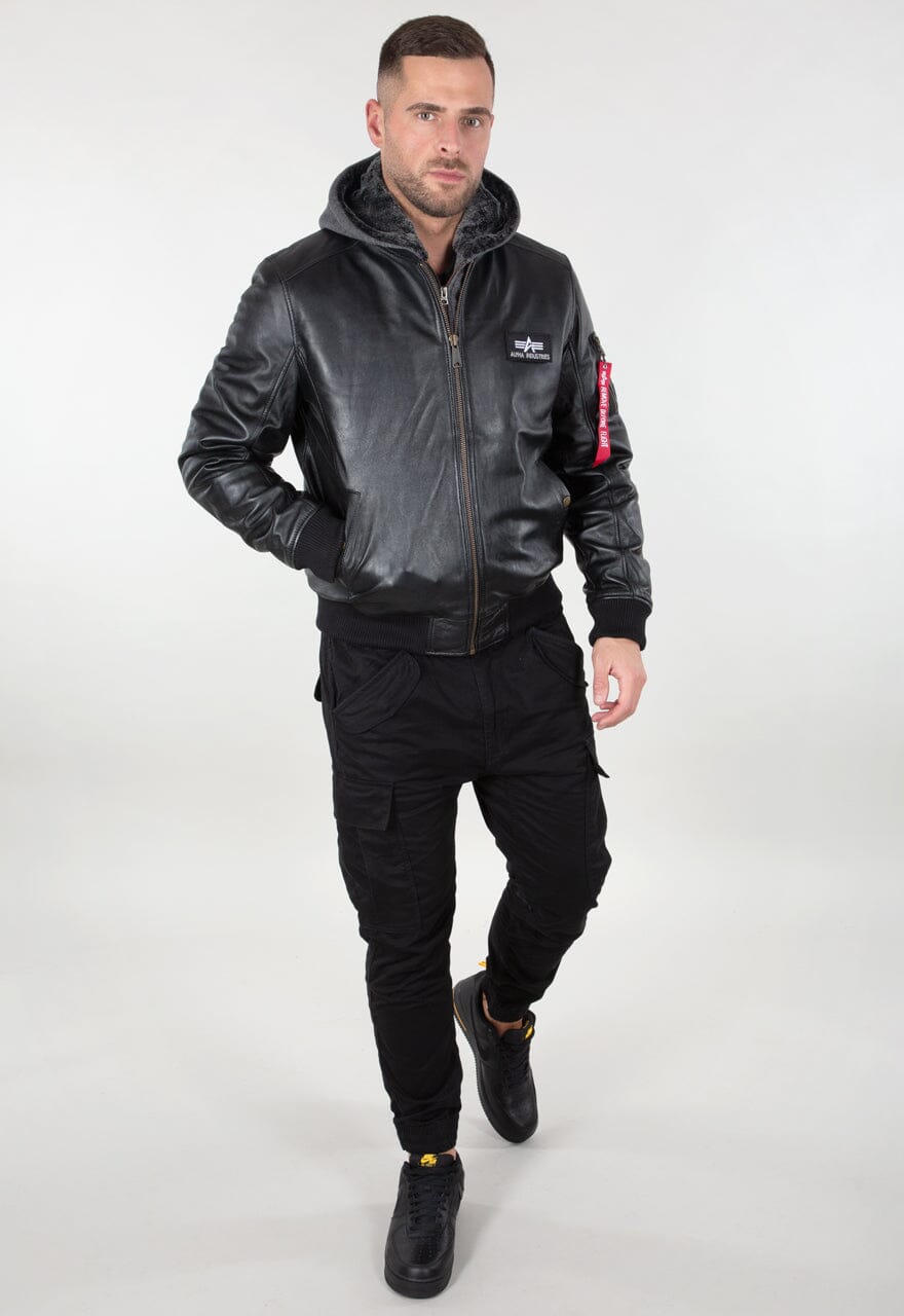 MA-1 D-TEC LEATHER OUTERWEAR Alpha Industries 