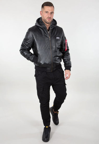 MA-1 D-TEC LEATHER OUTERWEAR Alpha Industries 