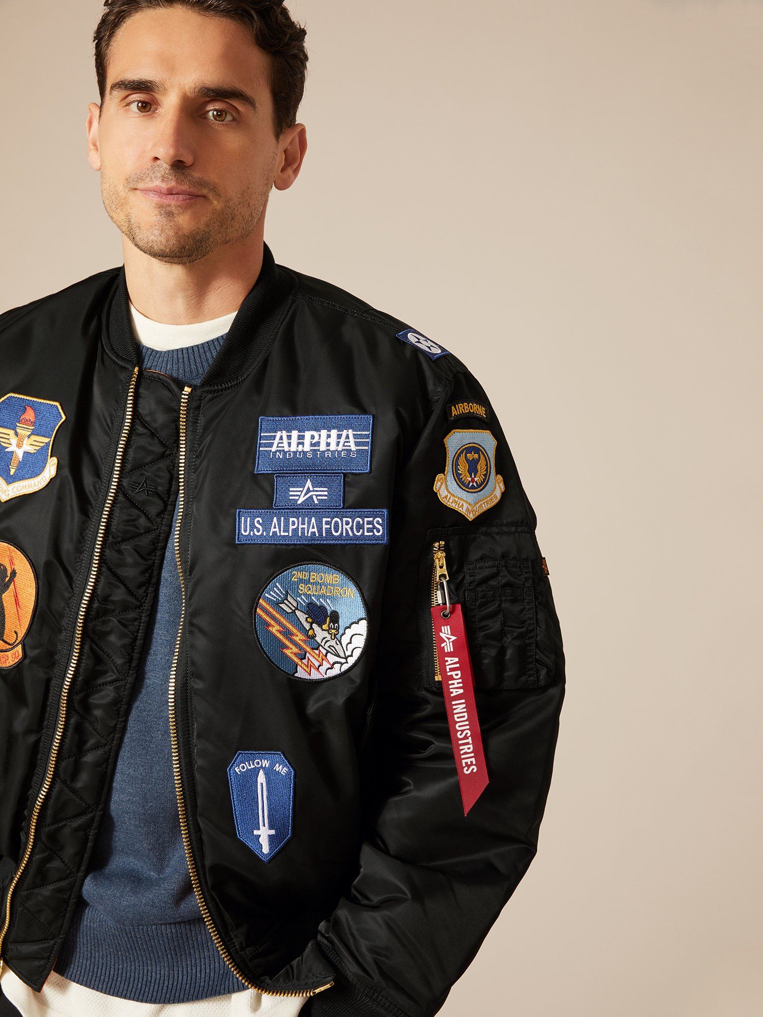 MA-1 SQUADRON BOMBER JACKET