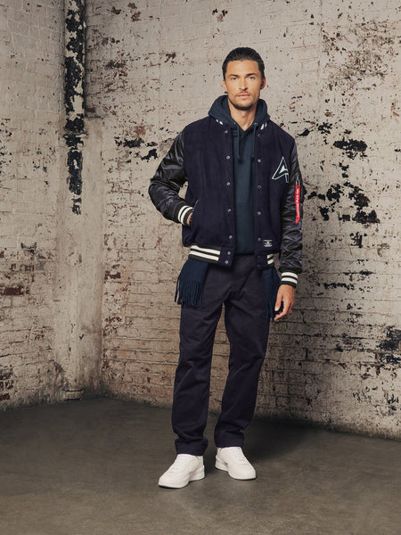 MA-1 WOOL VARSITY JACKET OUTERWEAR Alpha Industries 