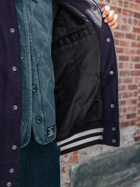 MA-1 WOOL VARSITY JACKET W OUTERWEAR Alpha Industries 