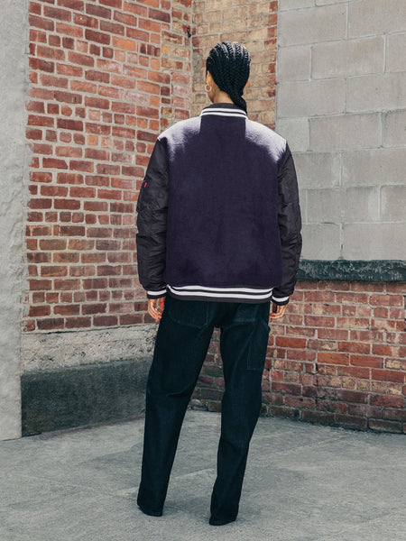 MA-1 WOOL VARSITY JACKET W OUTERWEAR Alpha Industries 