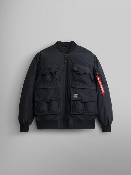 MULTI POCKET BOMBER JACKET OUTERWEAR Alpha Industries BLACK 2XL 