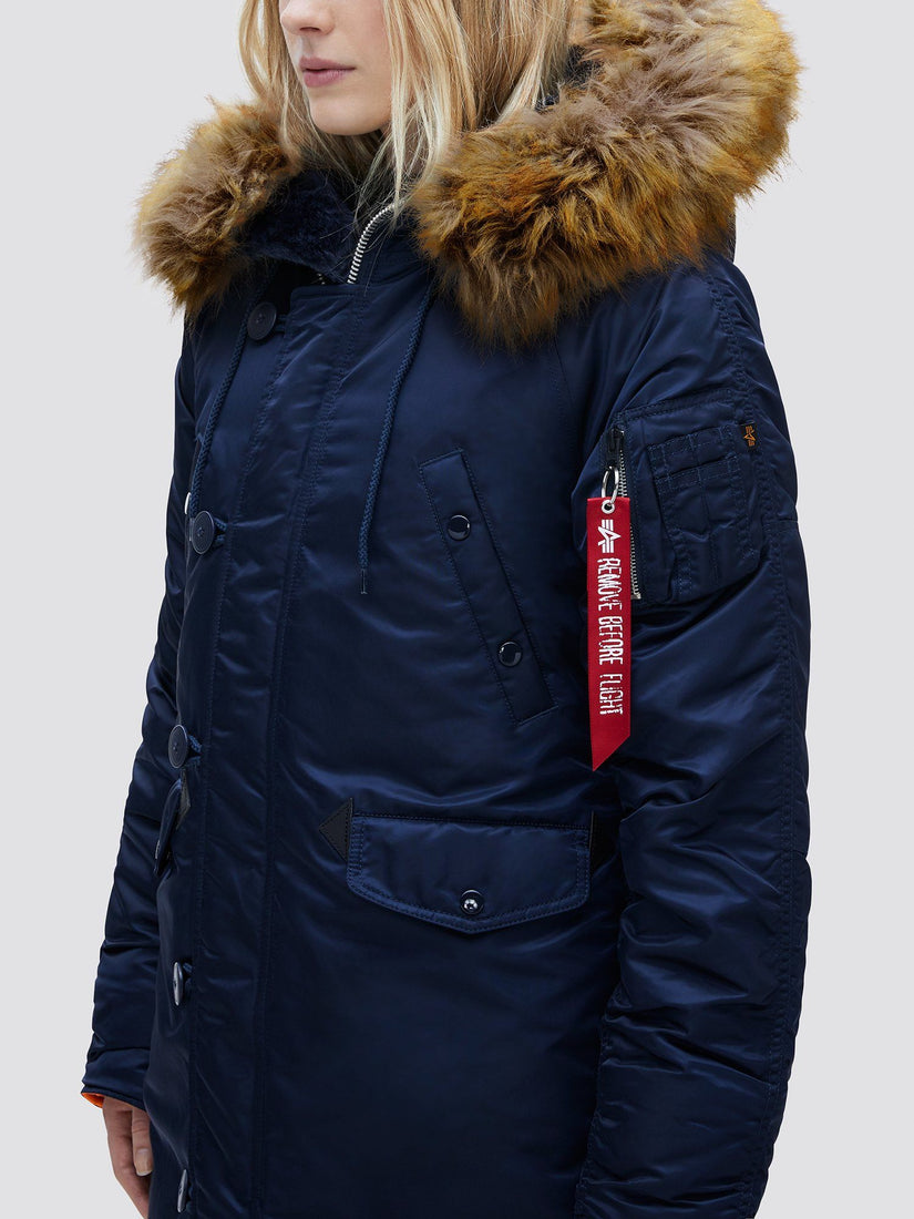 Women's N-3B Parka Replica Blue | Alpha Industries