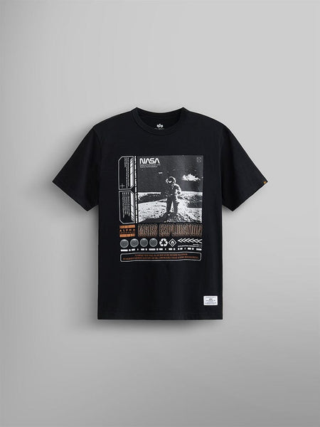 NASA EXPLORATION TEE TOP Alpha Industries BLACK 2XL 