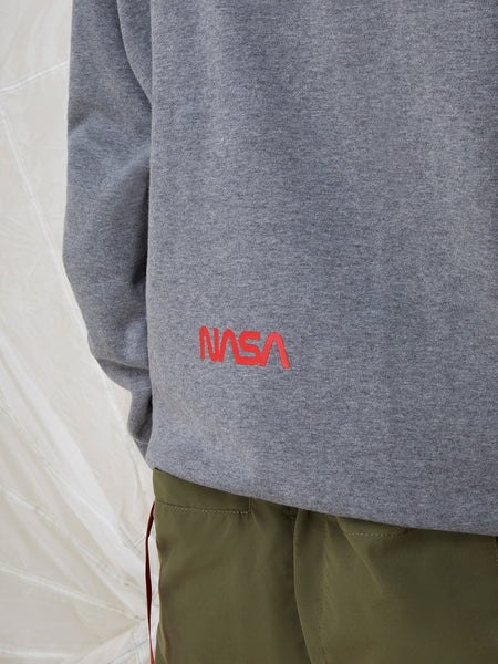 NASA WORM LOGO HOODIE TOP Alpha Industries 