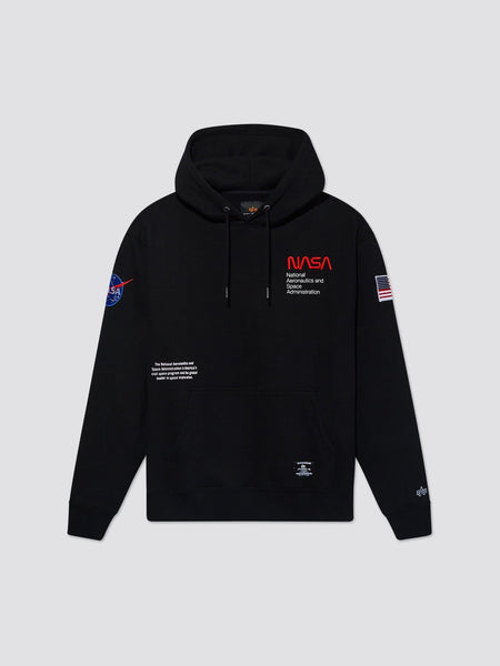 NASA WORM LOGO HOODIE TOP Alpha Industries 