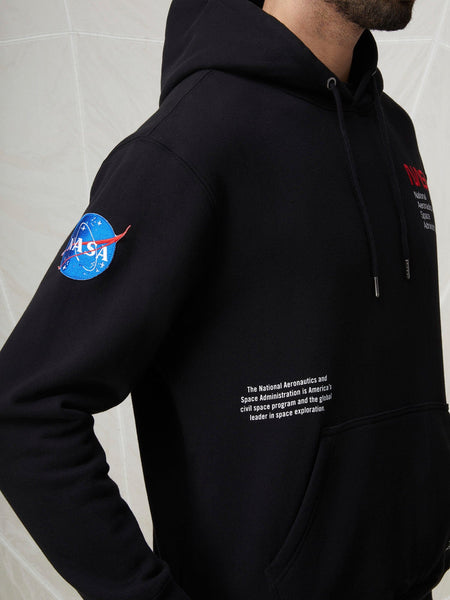 NASA WORM LOGO HOODIE TOP Alpha Industries 