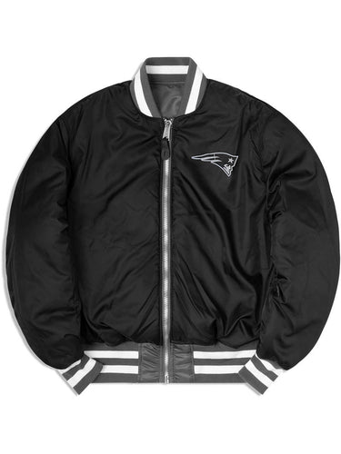 NEW ENGLAND PATRIOTS X ALPHA X NEW ERA MA-1 BOMBER JACKET