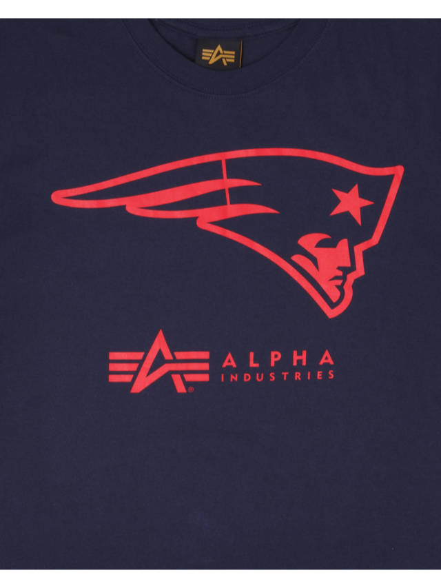 NEW ENGLAND PATRIOTS X ALPHA X NEW ERA T-SHIRT TOP Alpha Industries 