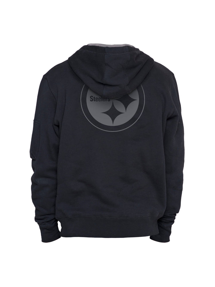 PITTSBURGH STEELERS X ALPHA X NEW ERA HOODIE TOP Alpha Industries 